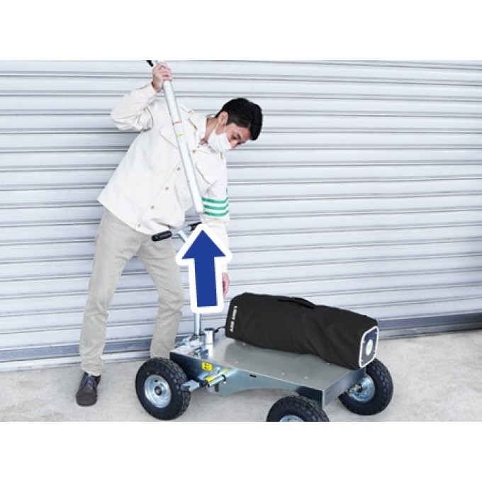 Balon mobil de iluminare constructii 800W - 110.000 lumeni – 3,2 m inaltime - cu carucior